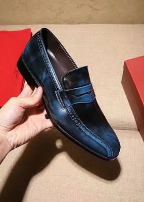 Salvatore Ferragamo Business Men Shoes--054